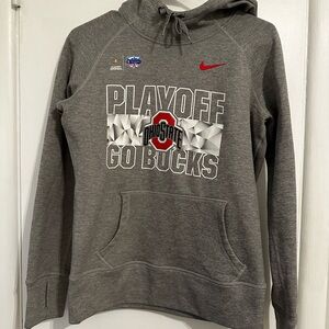 Nike Therma-Fit Gray Ohio State Hoodie